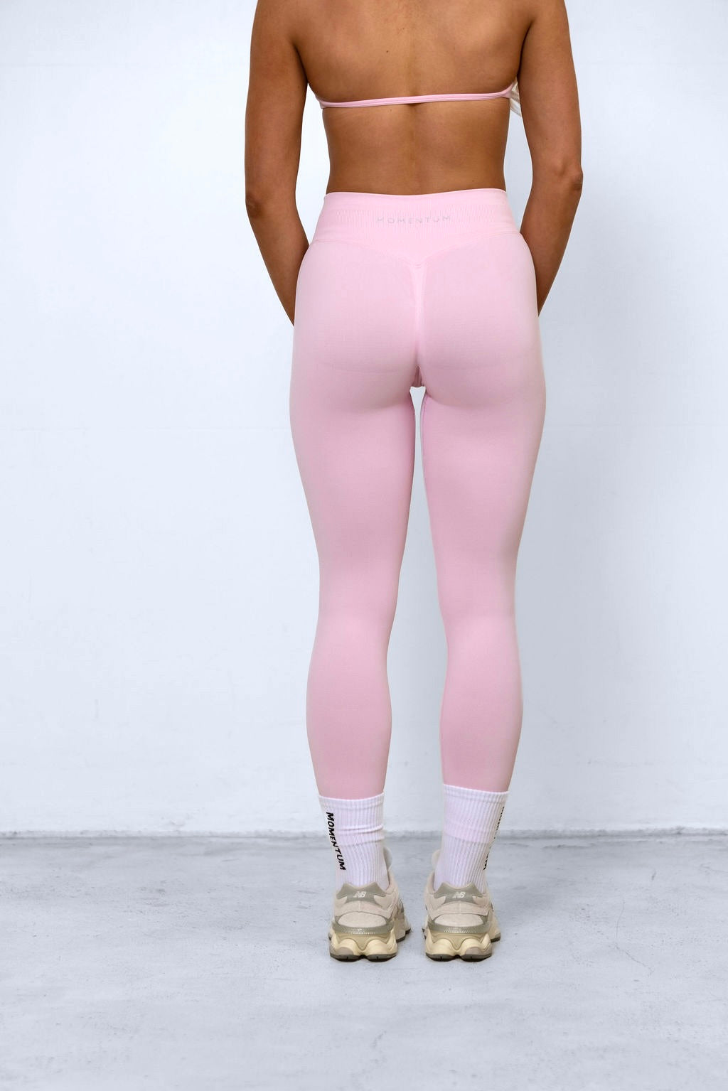 Contour Seamless Leggings - Baby Pink