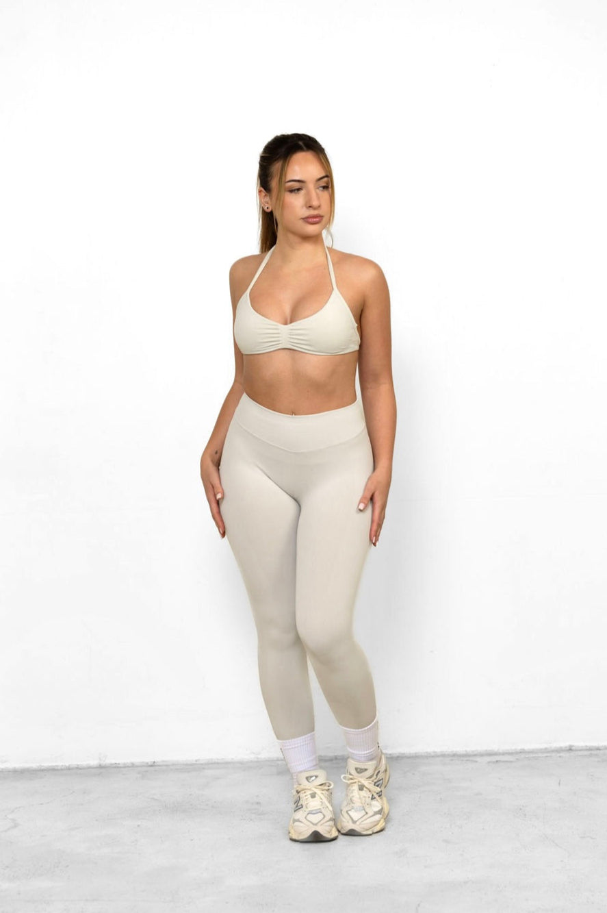Contour Minimal Crop - Light Grey