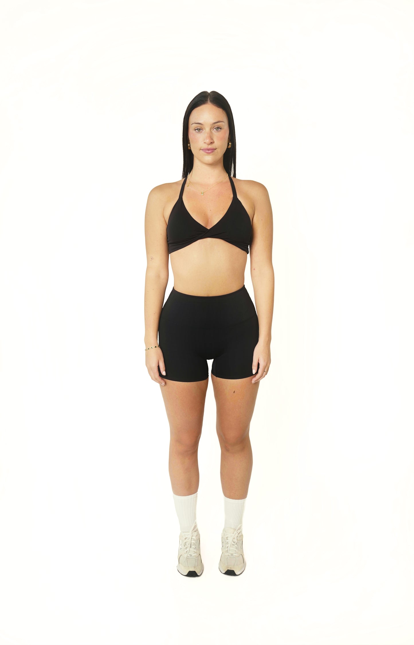 SIGNATURE MINI SHORTS - BLACK