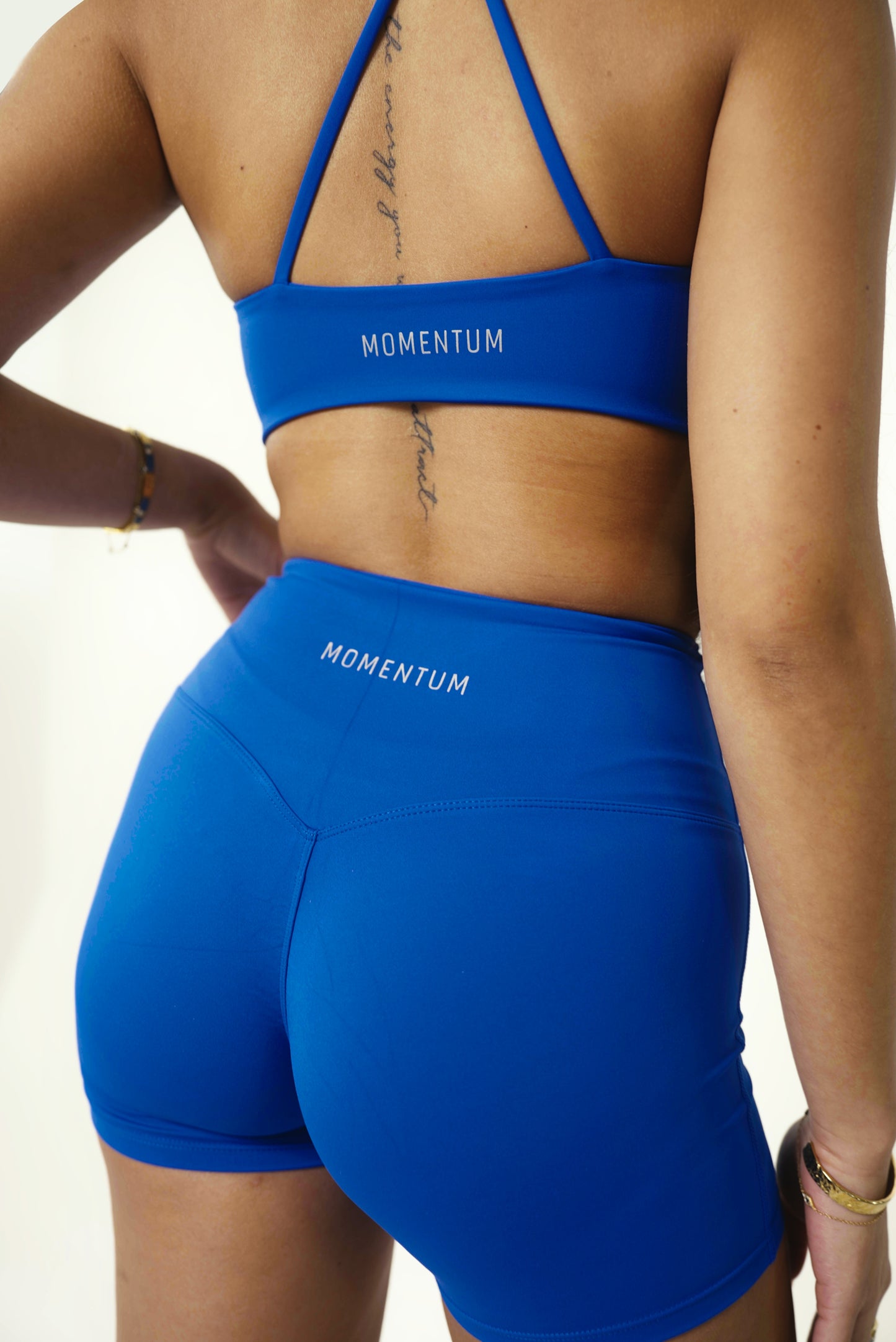 SIGNATURE TWIST CROP - DARK BLUE