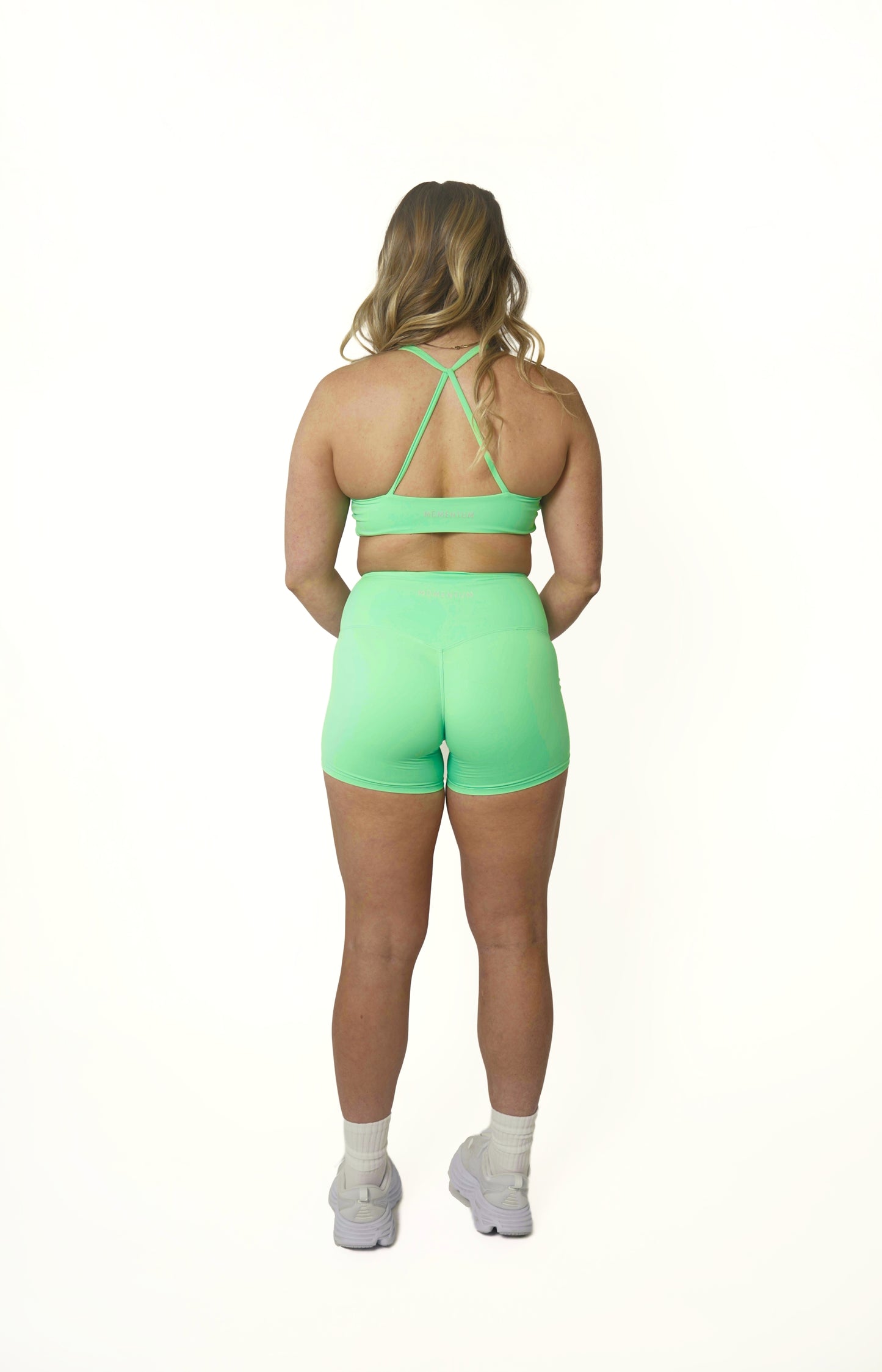 SIGNATURE MINI SHORTS - MINT GREEN