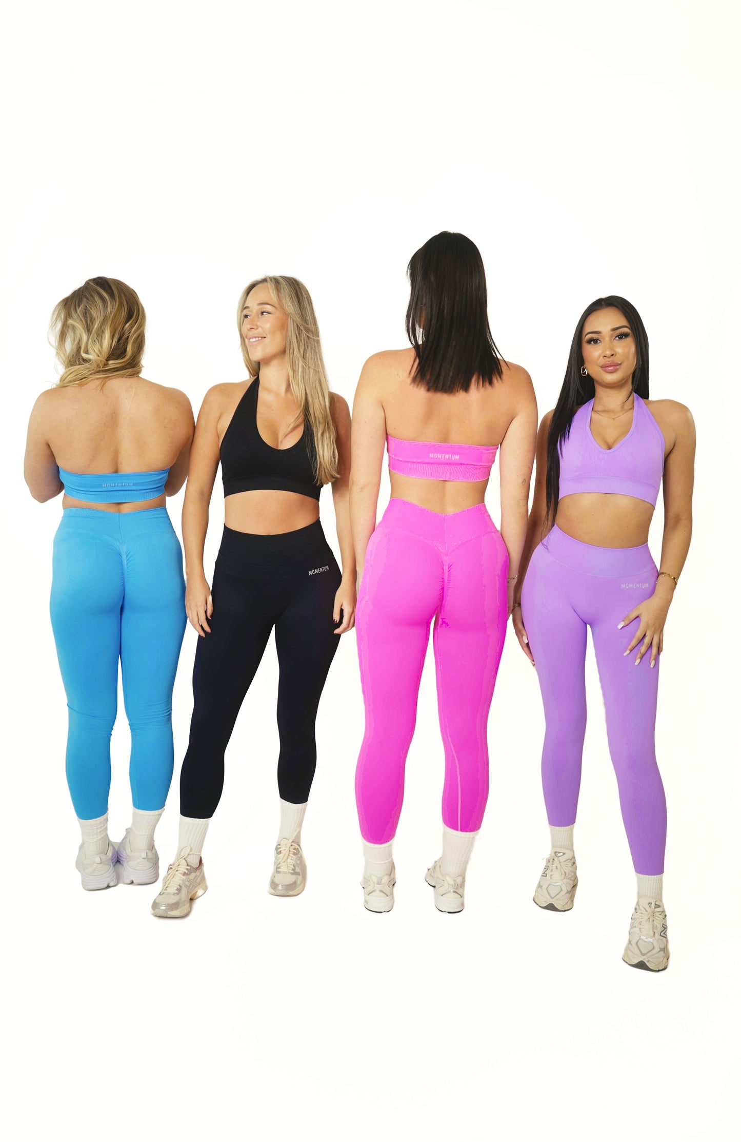 SCULPT SEAMLESS HALTER CROP - LAVENDER
