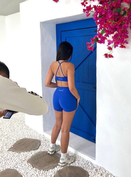 SIGNATURE MINI SHORTS - DARK BLUE