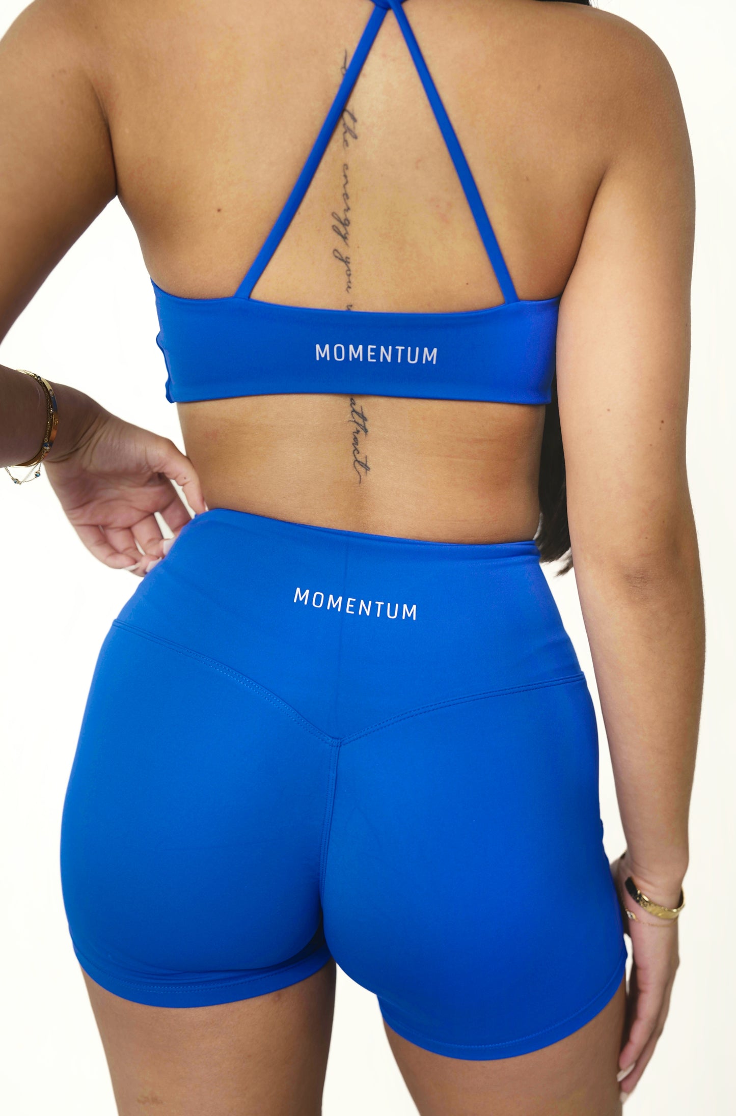 SIGNATURE MINI SHORTS - DARK BLUE
