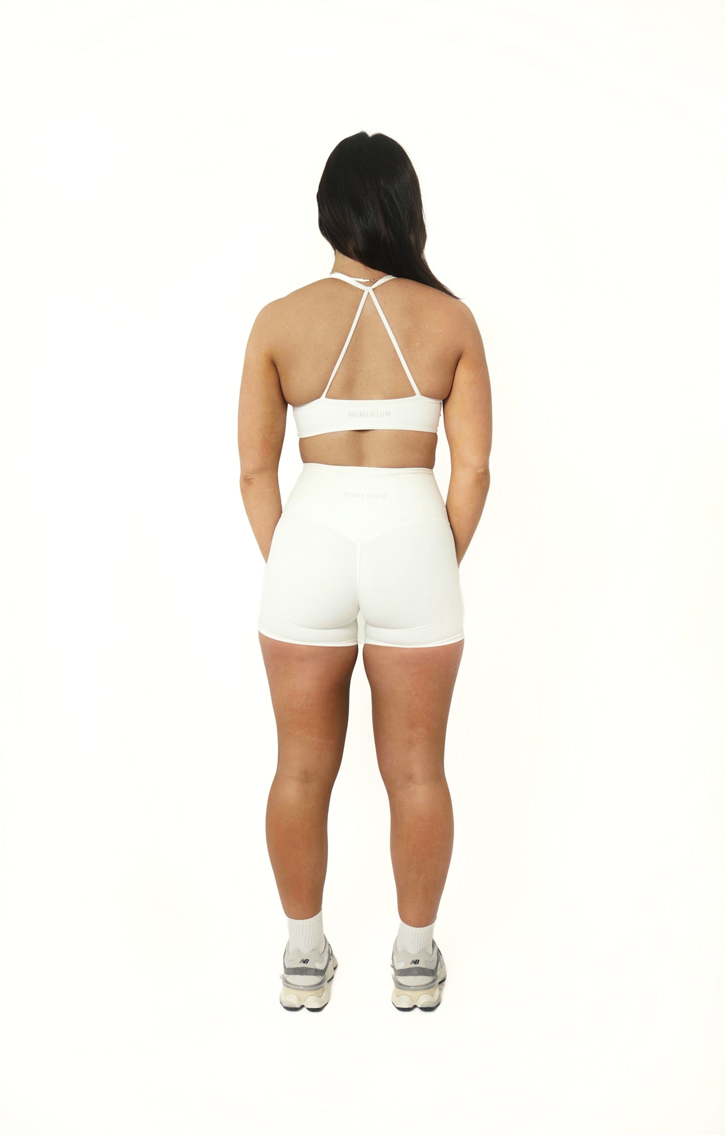 SIGNATURE TWIST CROP - IVORY