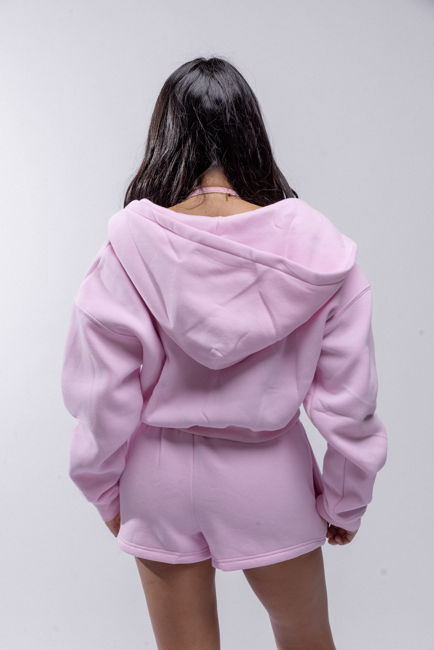 Comfort Cotton Lounge Shorts - Baby Pink