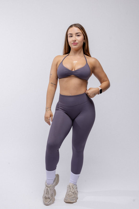 Contour Seamless Leggings - Mushroom Grey