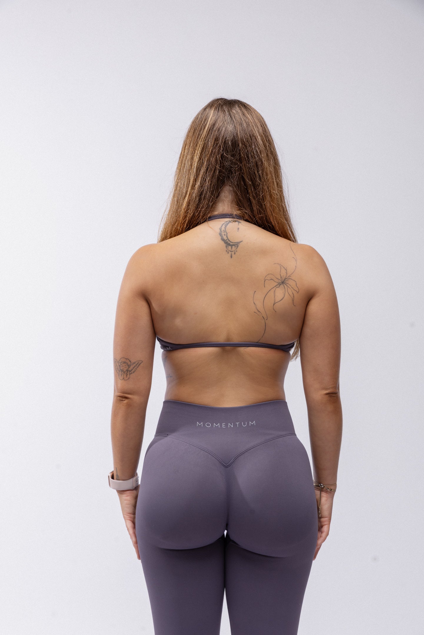 Contour Minimal Crop - Mushroom Grey