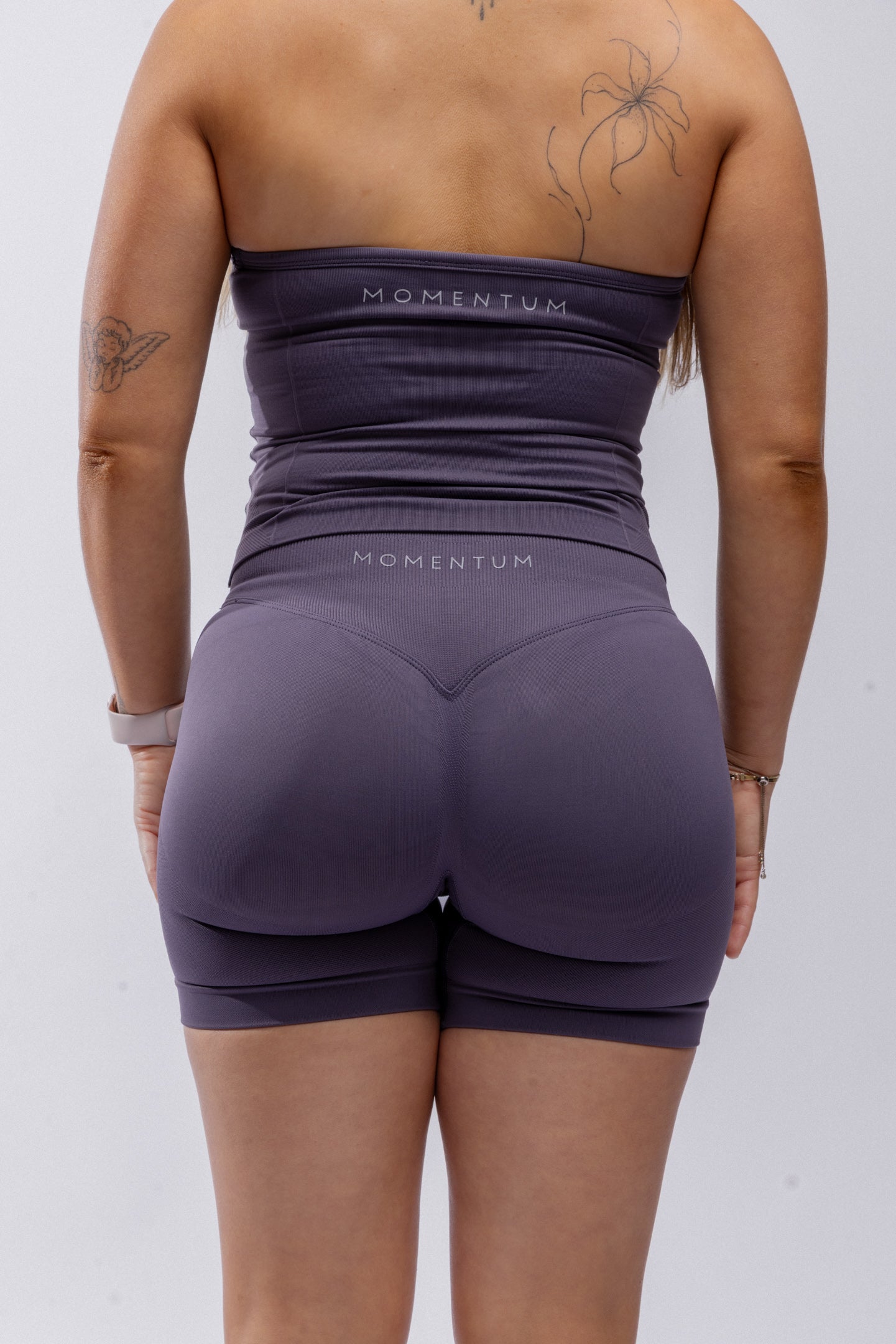 Contour Seamless Shorts - Mushroom Grey